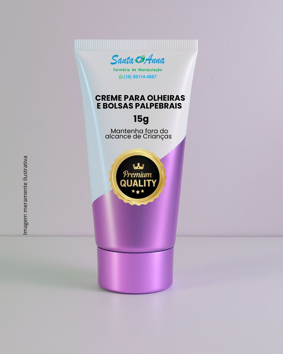 Creme para olheiras e bolsas 15g