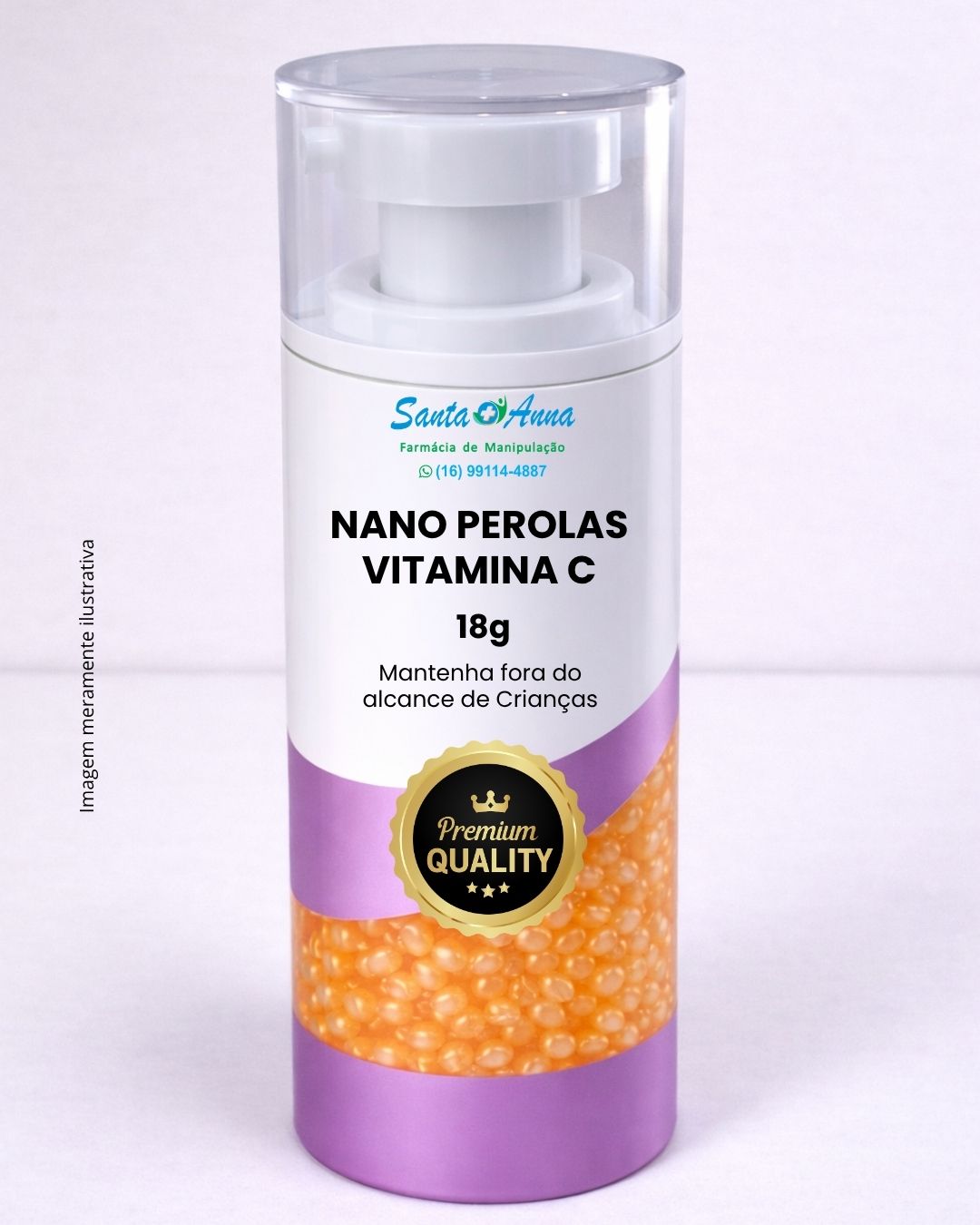 Nano Perolas Vitamina C