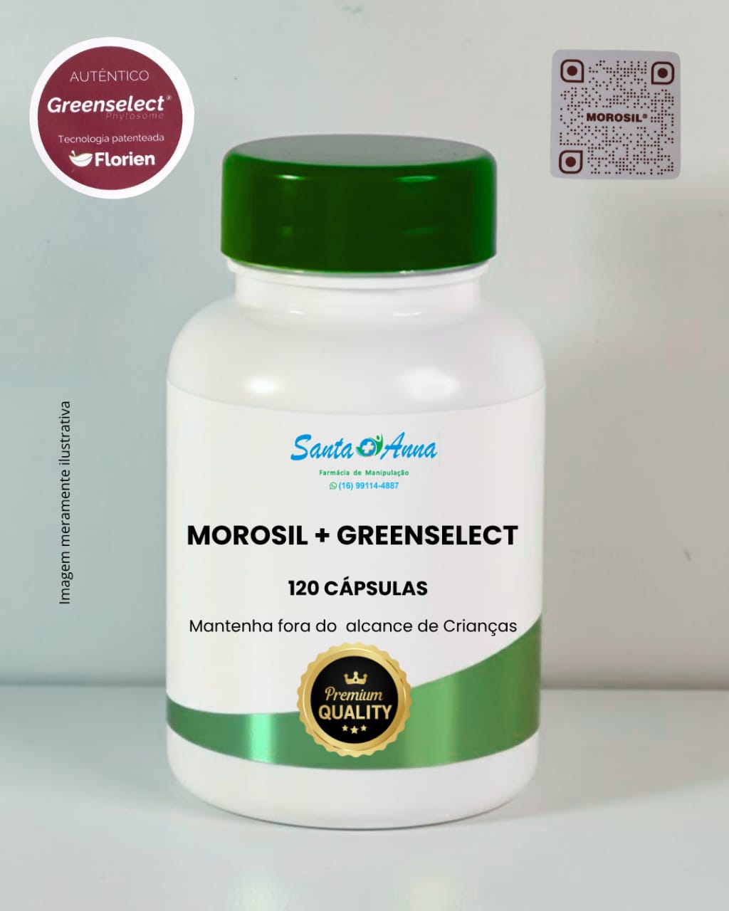Morosil +GreenSelect 120 capsulas